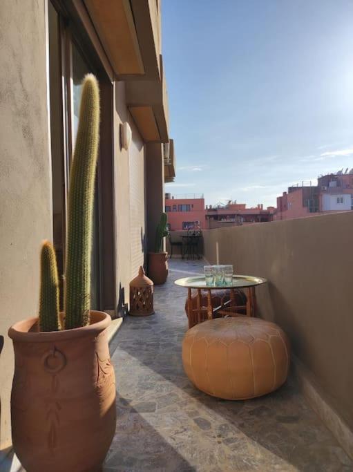 דירות מרקש Plein Centre Marrakech, Grand Balcon Filant מראה חיצוני תמונה