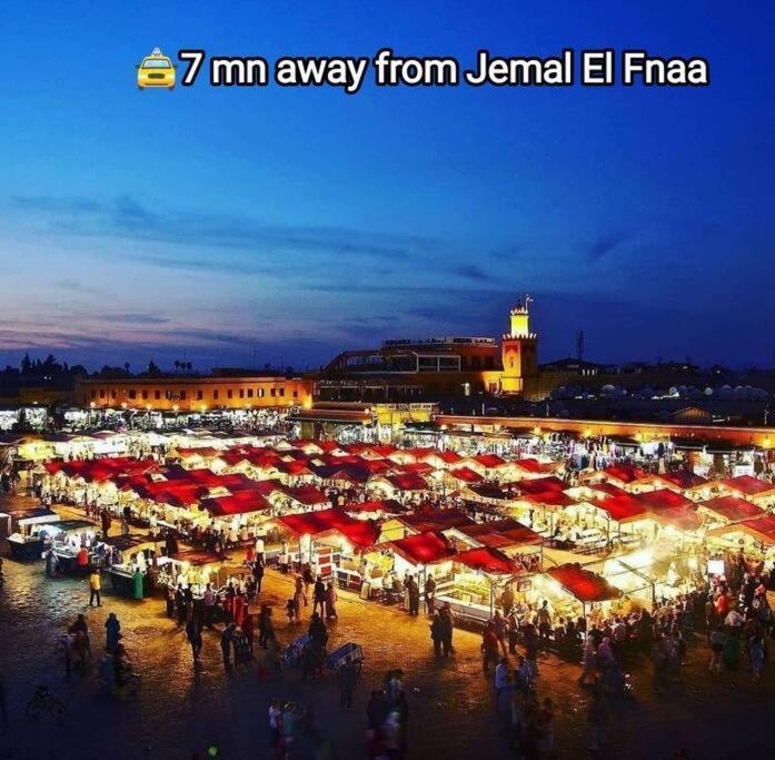 דירות מרקש Plein Centre Marrakech, Grand Balcon Filant מראה חיצוני תמונה